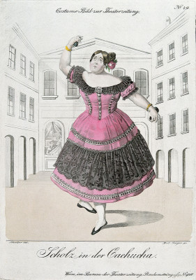 Parodie auf eine Ballerina, © IMAGNO/Austrian Archives