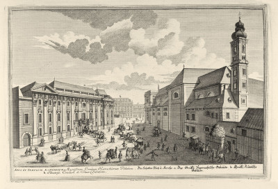 Schottenkirche und Palais Harrach, © IMAGNO/Austrian Archives