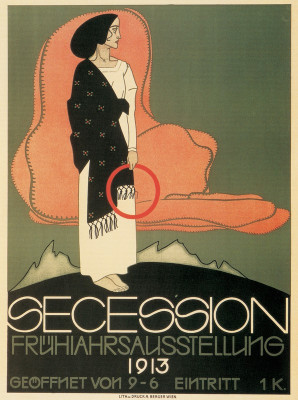 Plakat zur Frühlingsaustellung der Wiener Secession, © IMAGNO/Austrian Archives