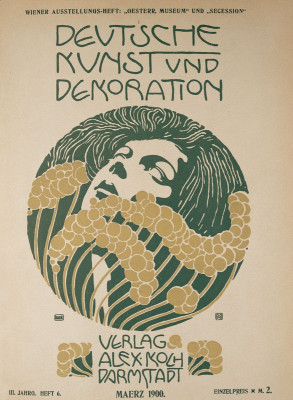 Umschlag für Deutsche Kunst und Dekoration, © IMAGNO/Austrian Archives