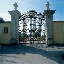 Schmiedeeisentor zum Stiftsgarten von Seitenstetten