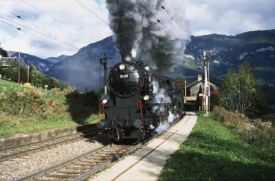 Semmeringbahn: historische Dampflokomotive, © IMAGNO/Alliance for Nature