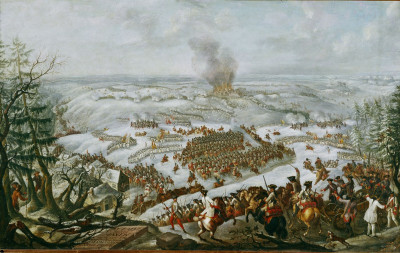Die Schlacht von Maxen, 1759, © IMAGNO/Austrian Archives (AA)