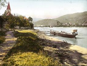 Blick auf Spitz in der Wachau