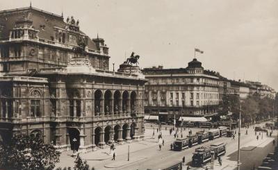 Blick über den Opernring, © IMAGNO/Sammlung Hubmann