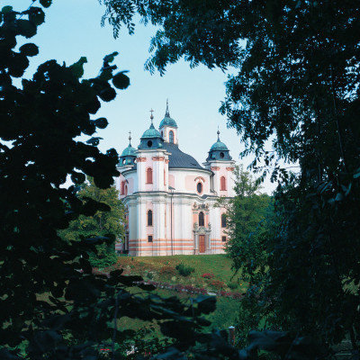 Wallfahrtskirche Stadl Paura bei Lambach, © IMAGNO/Gerhard Trumler