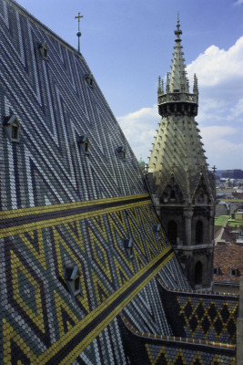 Das Dach des Stephansdoms, © IMAGNO/Dagmar Landova