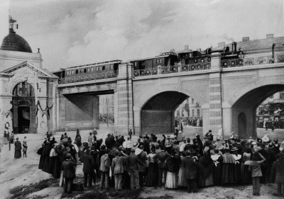 Eröffnung der Wr. Stadtbahn, © IMAGNO/Austrian Archives
