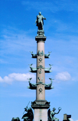 Tegetthoff Denkmal am Praterstern, © IMAGNO/Dagmar Landova