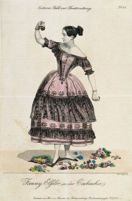 Fanny Elßler in der Cachucha, © IMAGNO/Austrian Archives