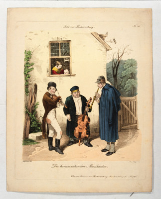 Die herumziehende Musikanten, © IMAGNO/Austrian Archives