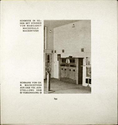 Blick in den von beiden gestalteten Saal X der 8. Ausstellung der Secession, © IMAGNO/Austrian Archives