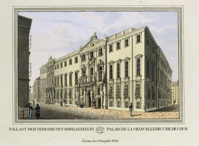 Pallast der vereinigten Hofkanzelley, © IMAGNO/Austrian Archives