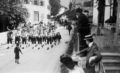 Blasmusikkapelle in Kitzbühel, © IMAGNO/Austrian Archives (S)