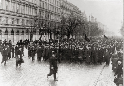 Demonstration in Wien 1905, © IMAGNO/Austrian Archives