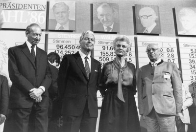 Präsidentenwahl 1986, © IMAGNO/Nora Schuster