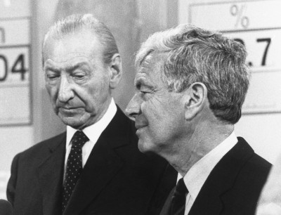 Kurt Waldheim und Kurt Steyrer, © IMAGNO/Nora Schuster