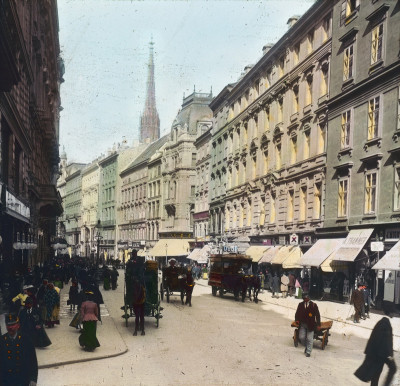 Die Kärntnerstraße, © IMAGNO/Öst. Volkshochschularchiv