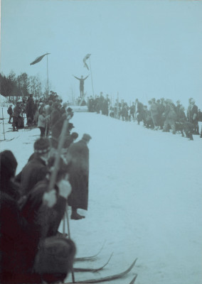 Skispringen in Zell am See, © IMAGNO/Austrian Archives