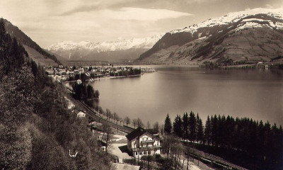 Panoramaansicht von Zell am See, © IMAGNO/Austrian Archives
