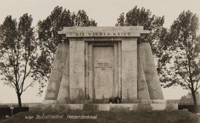 Heldendenkmal, © IMAGNO/Sammlung Hubmann