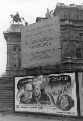 Wiederaufbau Wiener Staatsoper, © IMAGNO/ÖNB