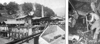 Bergbau Seegraben, historische Aufnahme