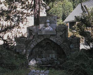 In Radmer an der Stube erinnert ein Denkmal an den Kaiser als Jagdherrn