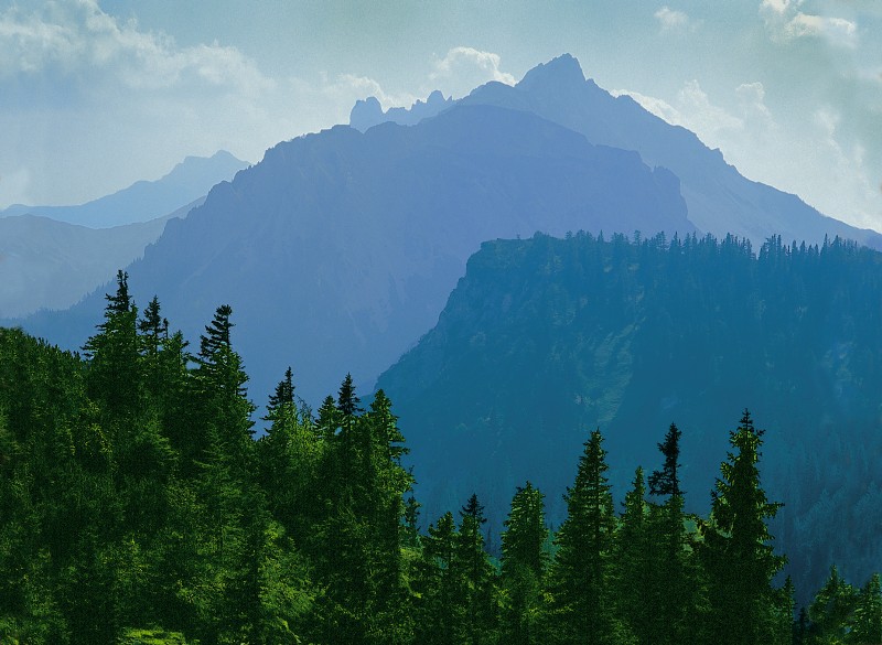 Die Griesmauer, von der Sonnschienalm gesehen