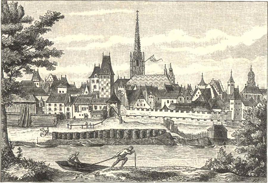 Illustration Wien 1485 Rotenturmseite