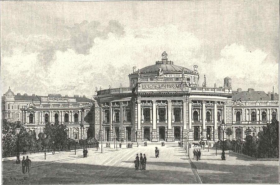 Illustration Neues Burgtheater Wien