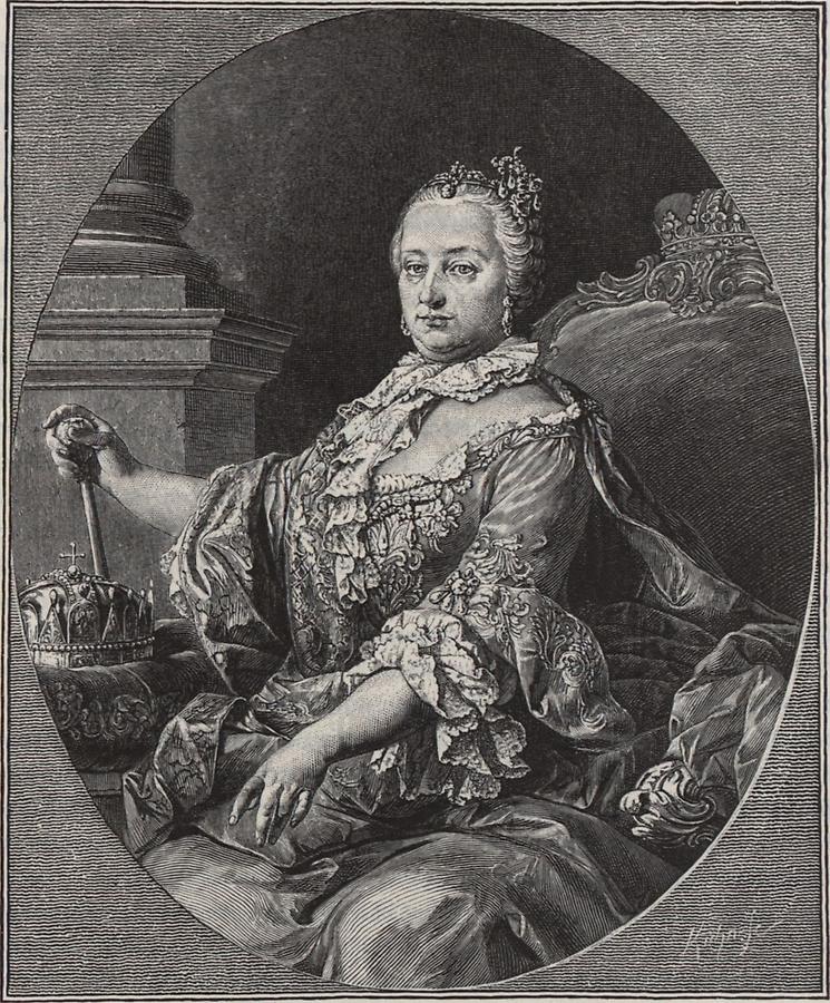 Illustration Kaiserin Maria Theresia