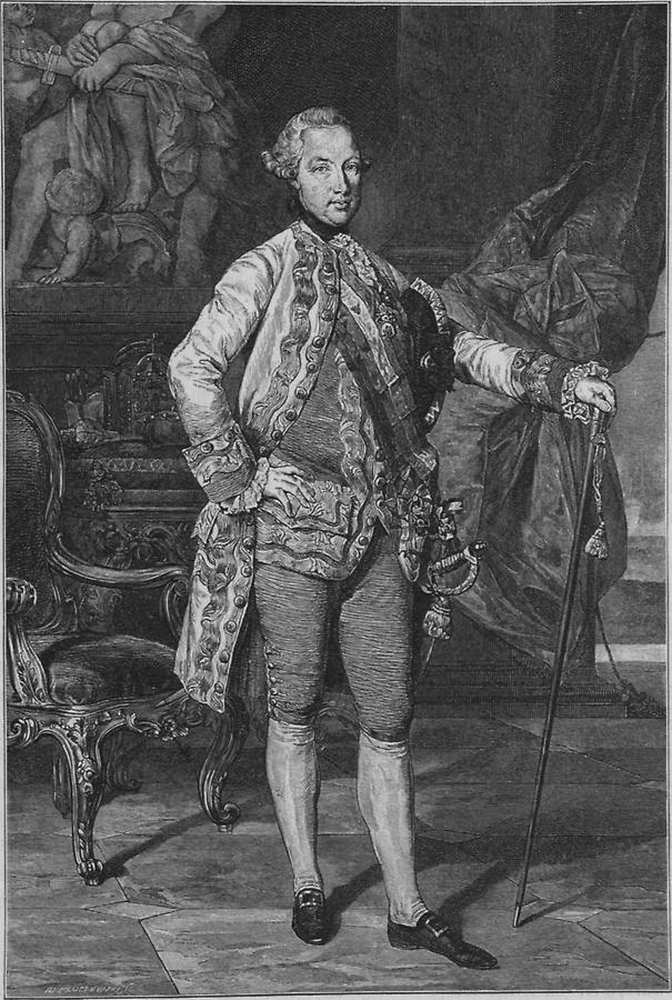 Illustration Kaiser Josef II.