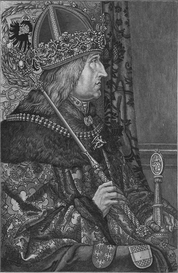 Illustration Kaiser Friedrich III.