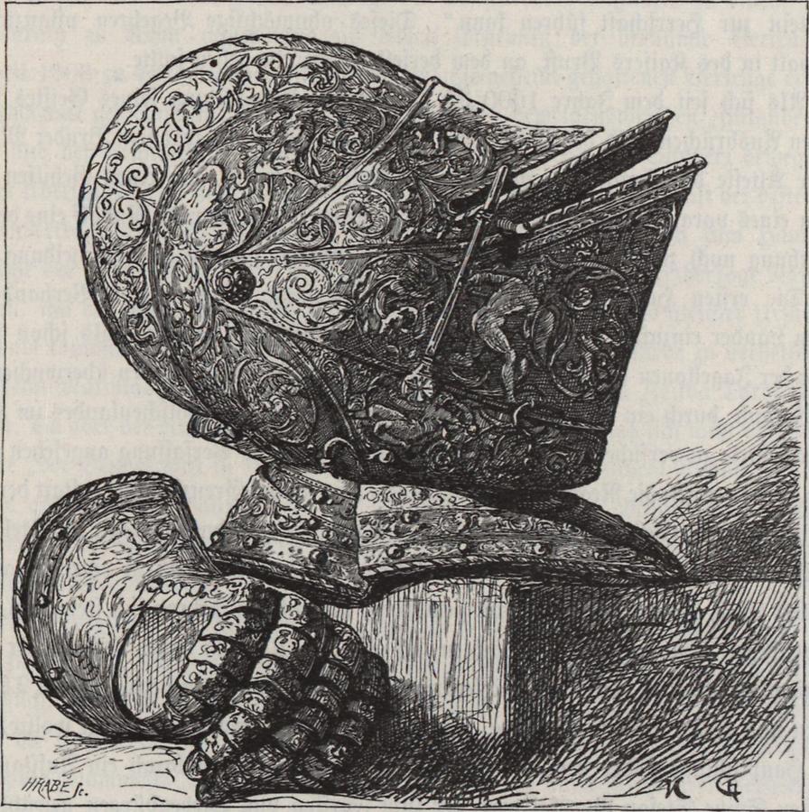 Illustration Prunkhelm Rudolfs II.