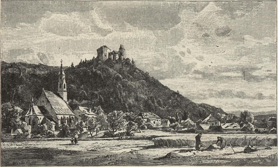 Illustration Altes Schloss Seebenstein