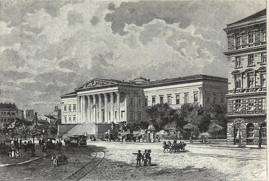 Illustration Nationalmuseum Budapest