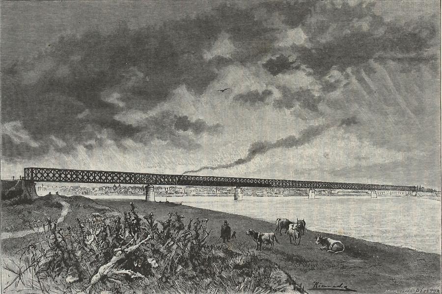Illustration Eisenbahnbrücke (2)