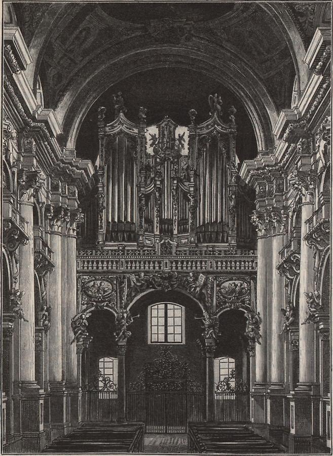 Illustration Orgel in St. Florian