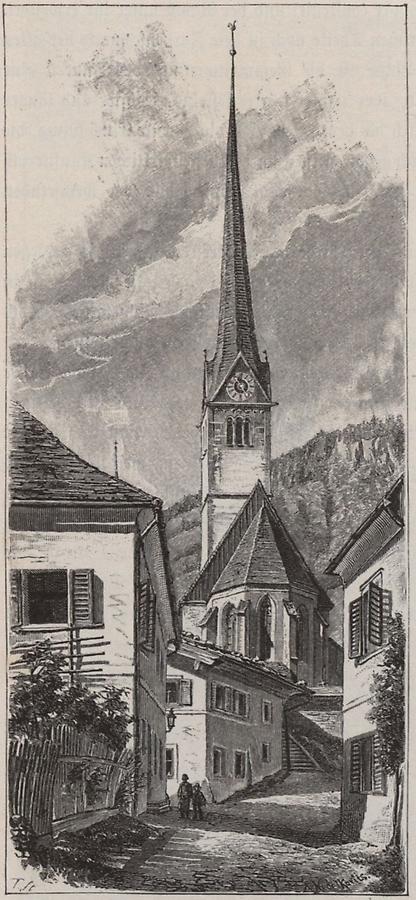 Illustration Frauenkirche Bischofshofen