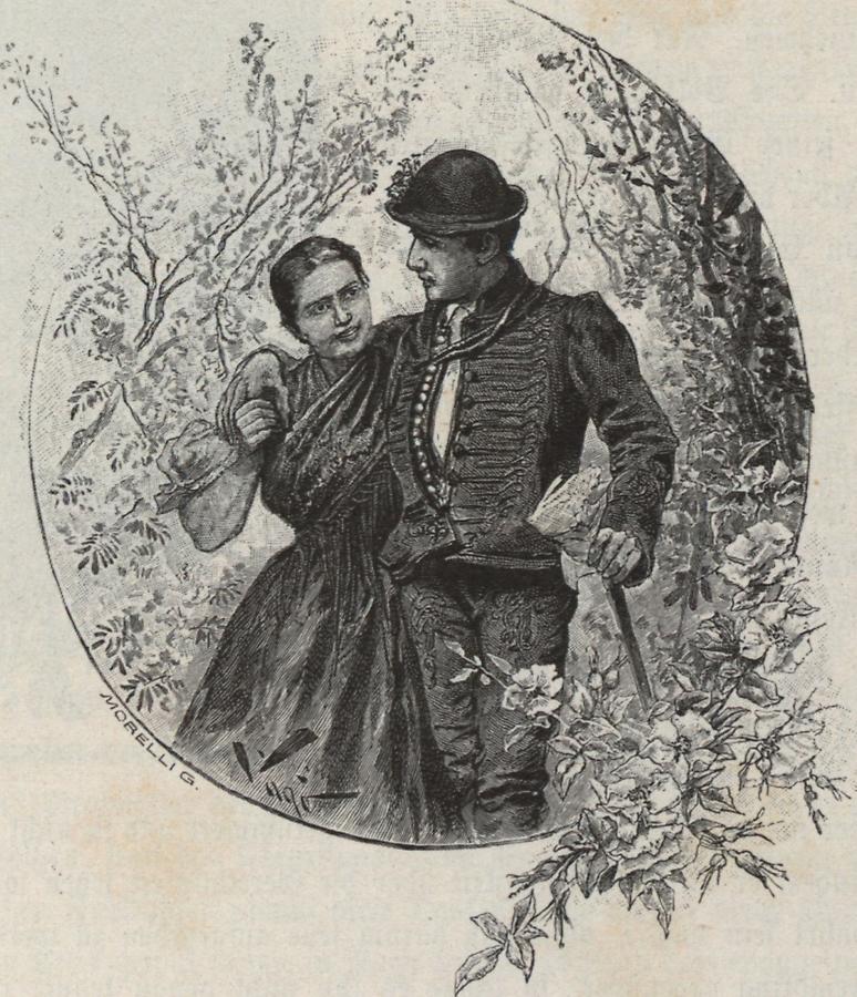 Illustration Brautpaar vom Cserhatgebirge
