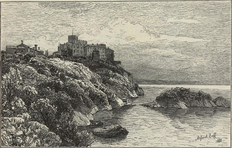 Illustration Schloss Duino