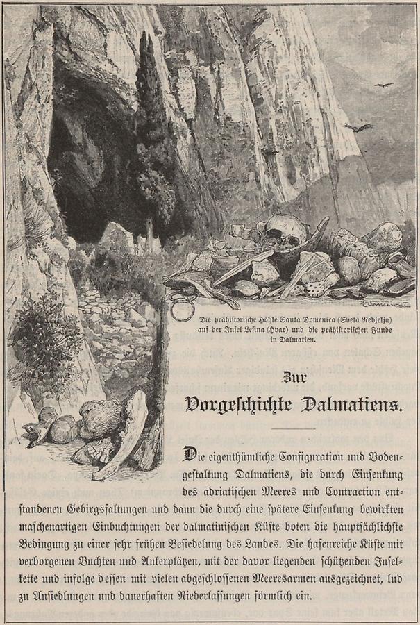 Illustration Höhle Santa Domenica