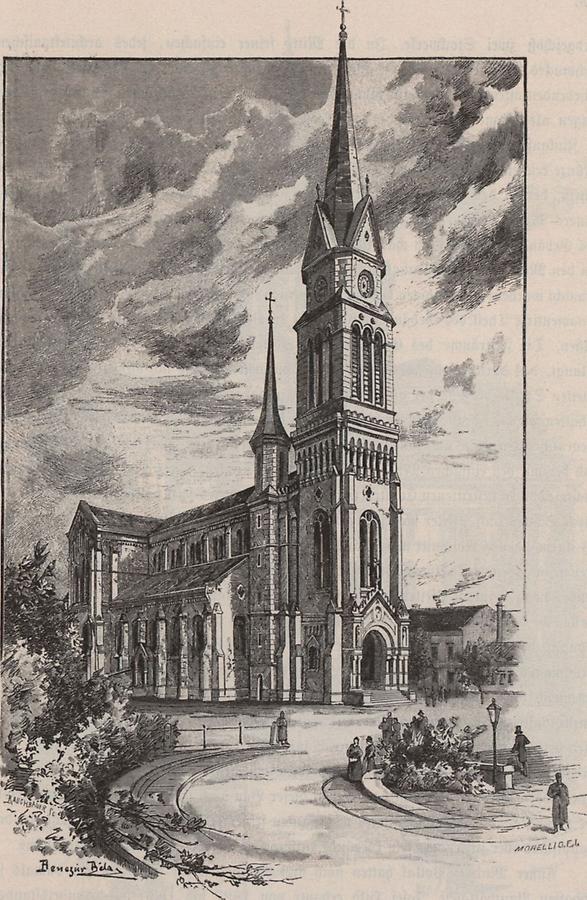 Illustration Pfarrkirche Franzstadt