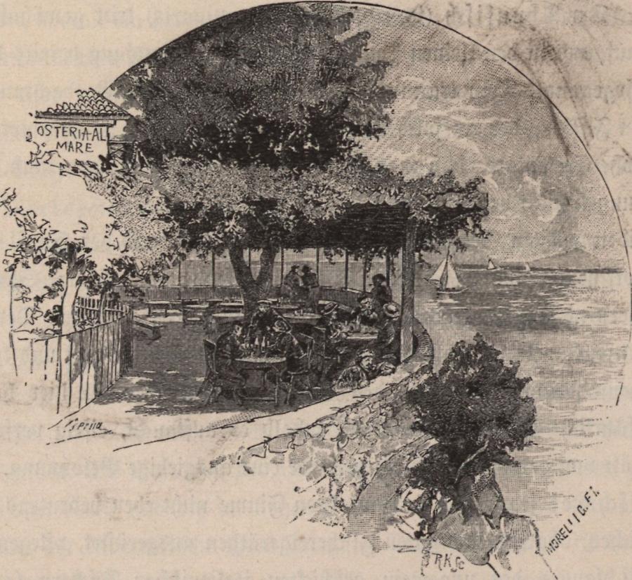 Illustration Osteria in Fiume