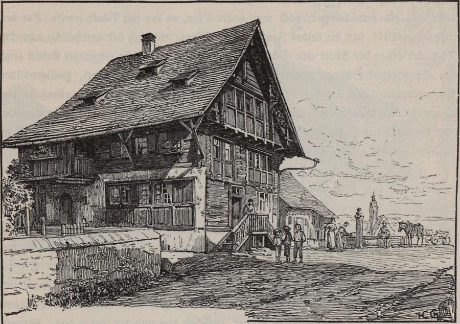 Illustration Rheintaler Haus