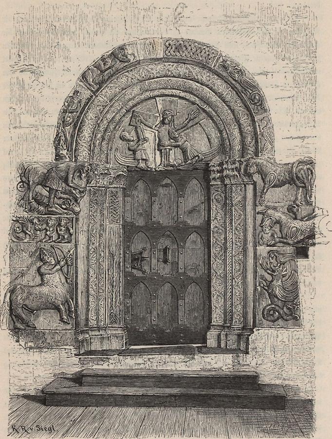 Illustration Kapelle auf Schloss Tirol