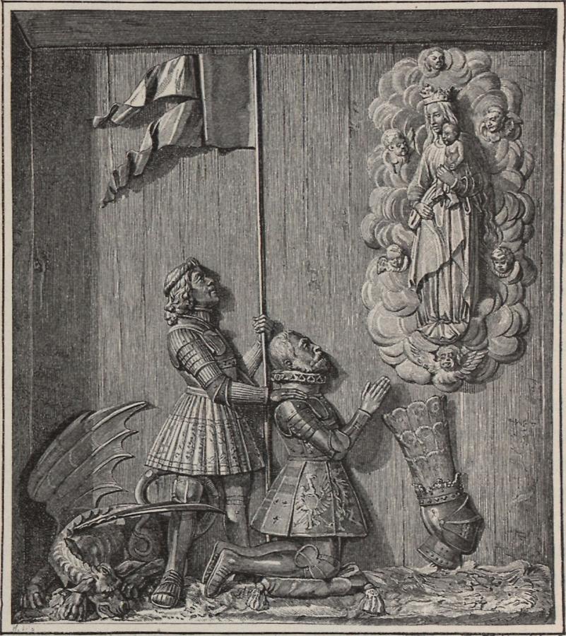 Illustration Grabmal Maximilians III.