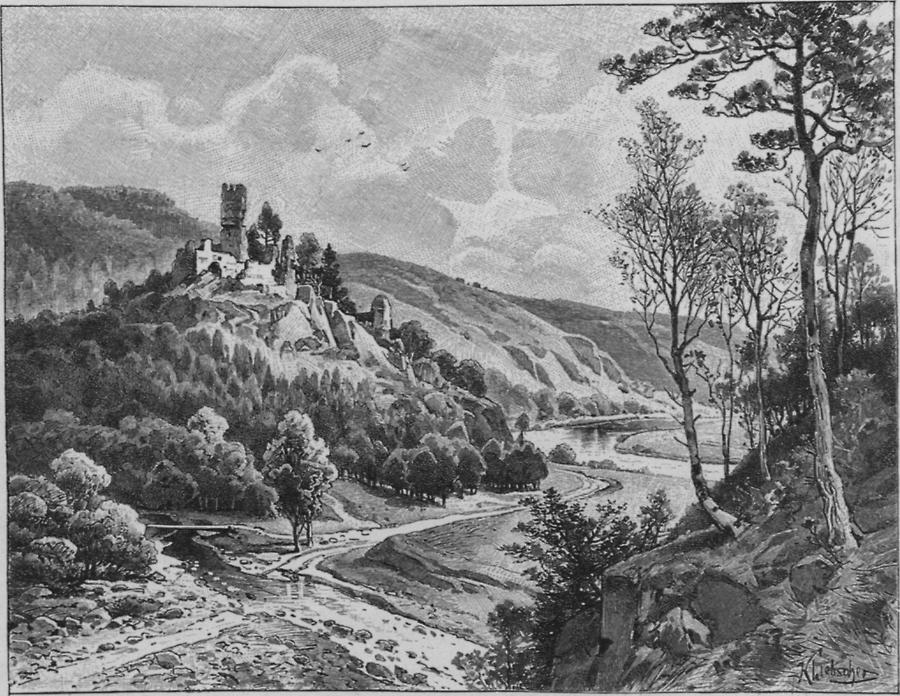 Illustration Ruine Zienitz (Hlaska)