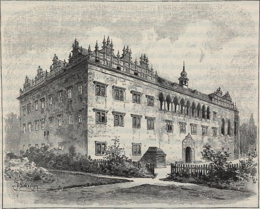 Illustration Schloss Leitomischl